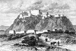 Le palais du Potala à Lhassa, Tibet, au XVIIe siècle, vers 1890 - Unbekannt