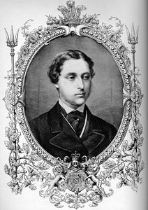 Le prince de Galles au moment de son mariage, vers 1863
