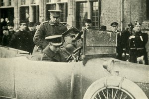 Le Prince de Galles en Flandre, Première Guerre mondiale, décembre 1914, 1920 - Unbekannt