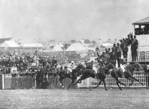 Le deuxième Derby du Prince, 1900 : Diamond Jubilee premier à franchir la ligne, 1901 - Unbekannt