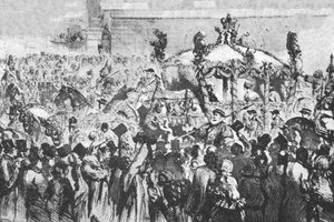 La procession à Westminster, 31 janvier 1856 - Unbekannt