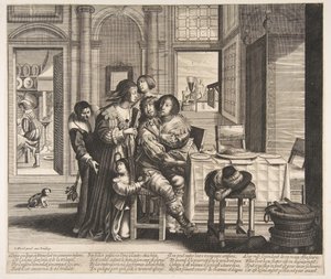 Le fils prodigue dans une maison de mauvaise réputation