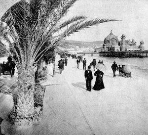 La Promenade des Anglais, Nice, France, fin XIXe siècle - Unbekannt