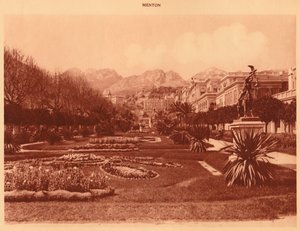 Le Jardin Public, Menton, 1930 - Unbekannt
