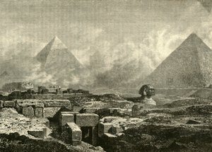 Les Pyramides et le Sphinx, 1890 - Unbekannt