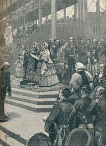 La Reine ouvrant le Crystal Palace, 1906 - Unbekannt