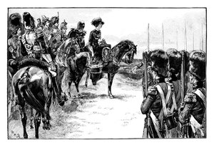 La reine au camp de Chobham, Surrey, 1853, 1888 - Unbekannt
