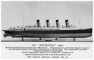 Le RMS Mauretania, 20e siècle - Unbekannt