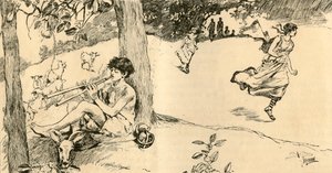 La course des filles spartiates, 1881 - Unbekannt