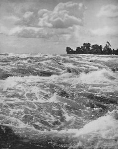 Les rapides au-dessus de la chute américaine, 19e siècle - Unbekannt