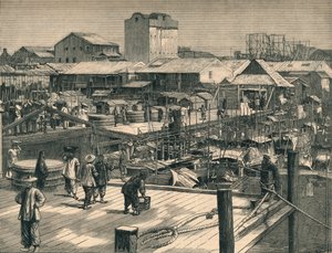Les récentes émeutes à Canton, vers 1883 - Unbekannt