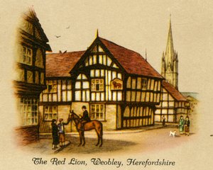 Le Lion Rouge, Weobley, Herefordshire, 1936 - Unbekannt