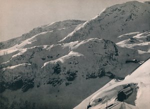 Le Tunnel de Reinunga sur le chemin de fer de Bergen, 1914 - Unbekannt