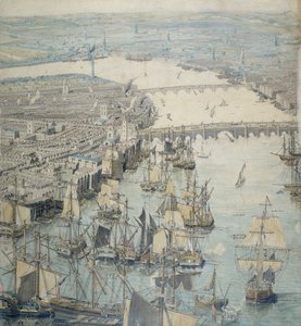 Le panorama de Rhinebeck, vers 1807 - Unbekannt