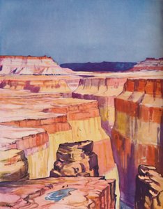 La riche couleur du canyon du Colorado, 1935
