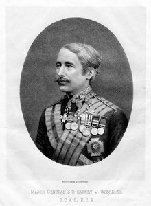 Le très honorable Garnet Joseph Wolseley, maréchal britannique, 1880