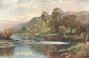 La rivière se jetant dans Derwent Water, vers 1902 - Unbekannt