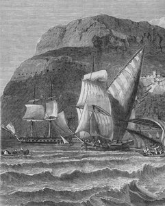 Le Rocher de Gibraltar, vers 1880 - Unbekannt