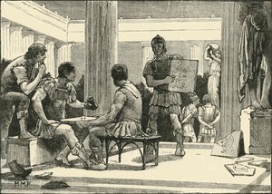 Les Romains à Corinthe, 1890 - Unbekannt