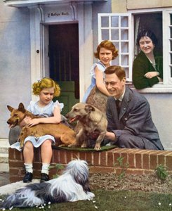 La famille royale à Windsor, années 1930