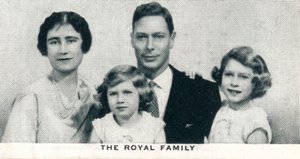 La famille royale, vers 1936-1937 - Unbekannt