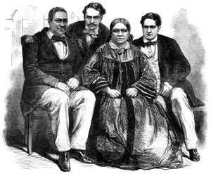 La famille royale de Tahiti, 1864 - Unbekannt