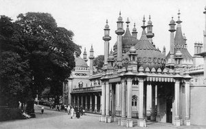 Le Pavillon Royal, Brighton, East Sussex, début du 20e siècle