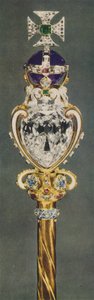 Le sceptre royal avec la croix, 1937 - Unbekannt