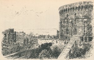La Tour Royale depuis le Logement du Roi d