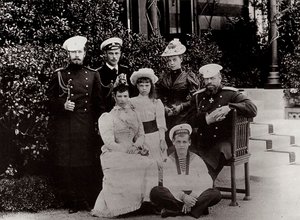 La famille impériale russe, vers 1892-1894 - Unbekannt
