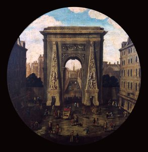 La porte Saint-Denis, Paris, 17ème siècle