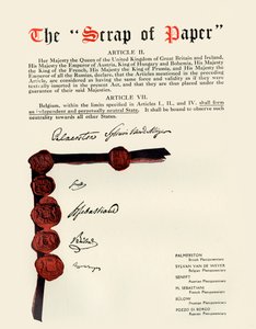 Le Bout de Papier, 1919