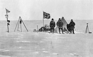 Le camp de Shackleton, Antarctique, jour de Noël, 1908 - Unbekannt