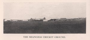 Le terrain de cricket de Shanghai, Chine