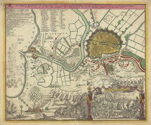 Le siège de Dantzig, 1734 - Unbekannt