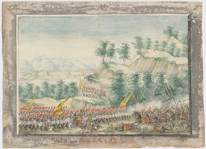 Le siège de la forteresse de Shumen en 1828