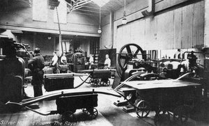 La salle de laminage de l