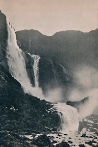 Les chutes de Skjeggedal, 1914