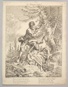 Le berger rusé, 18ème siècle - Unbekannt
