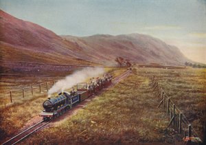 Le plus petit chemin de fer de passagers au monde. À Eskdale, Cumberland, 1926 - Unbekannt