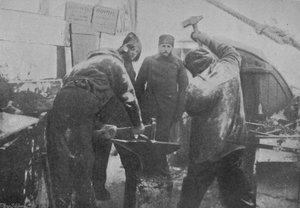 La forge à bord du Fram, 1897 - Unbekannt