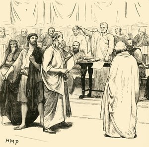 Les sophistes expulsés de Rome, 1890 - Unbekannt