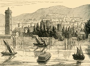 Le côté sud de la Tamise, pris depuis Adelphi Terrace