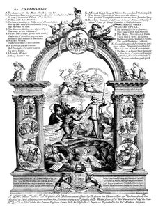 La gloire de la scène, XVIIIe siècle - Unbekannt