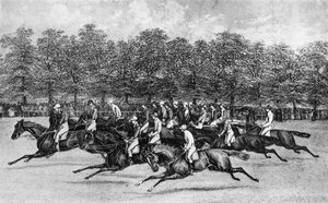Le départ pour le St. Leger, 1851, 1911 - Unbekannt