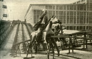 La course de steeple, 1910 - Unbekannt