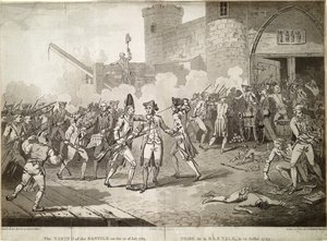 La Prise de la Bastille le 14 juillet 1789, 1789