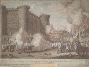 La prise de la Bastille le 14 juillet 1789, 1789 - Unbekannt