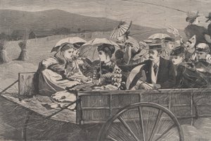 La promenade en charrette, Harper
