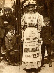 La bonne suffragette 1908, 1933 - Unbekannt